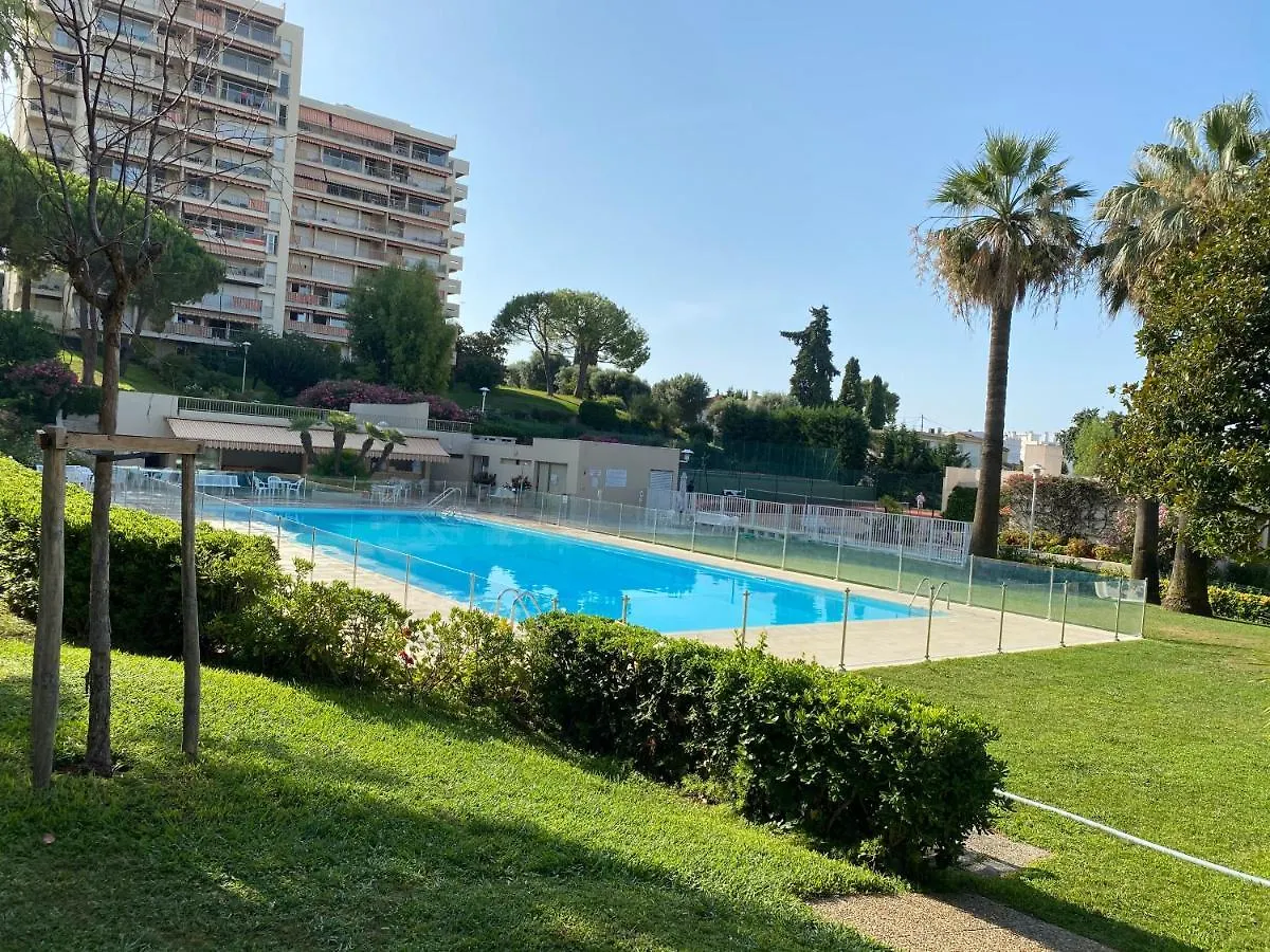 公寓 Appartement Juan-Les-Pins, 4 Pieces, 80M2, Residence Luxe Piscine Tennis 昂蒂布
