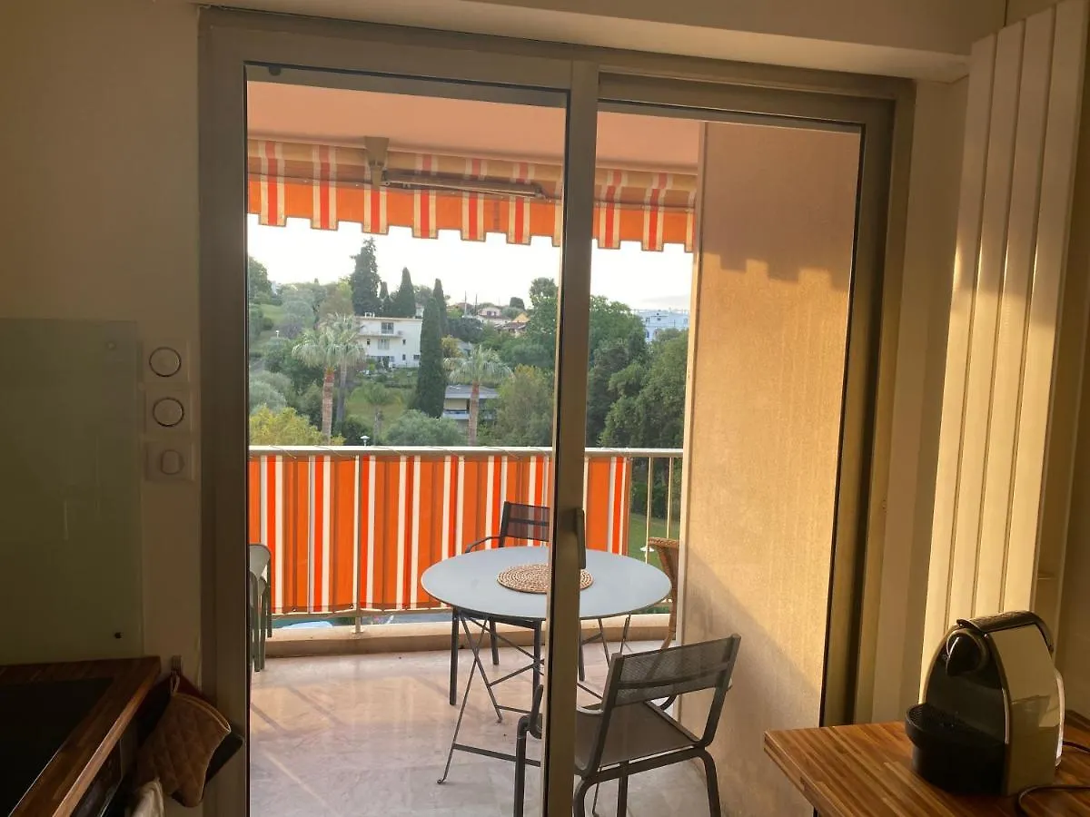 Appartement Juan-Les-Pins, 4 Pieces, 80M2, Residence Luxe Piscine Tennis 昂蒂布 法国