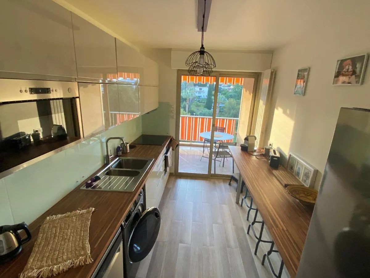 Appartement Juan-Les-Pins, 4 Pieces, 80M2, Residence Luxe Piscine Tennis 昂蒂布 0*,  法国