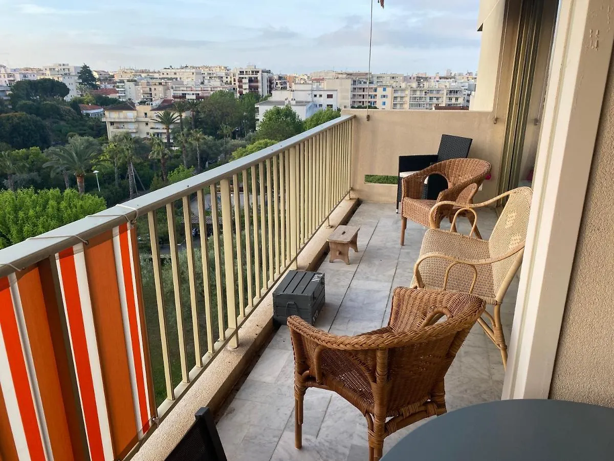 公寓 Appartement Juan-Les-Pins, 4 Pieces, 80M2, Residence Luxe Piscine Tennis 昂蒂布